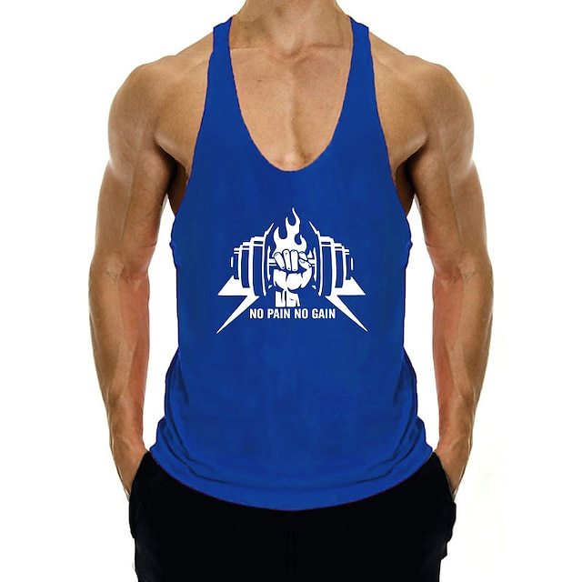 NO PAIN NO GAIN-Men's  Tank Top