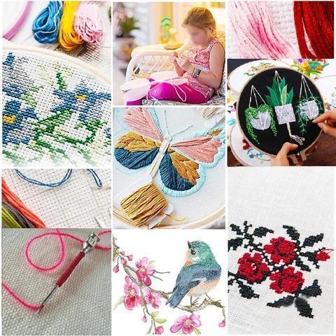 CraftsCapitolTM Premium Needle Punch Embroidery Set