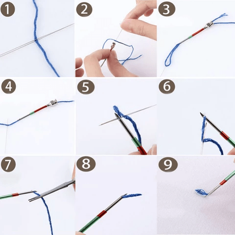 CraftsCapitolTM Premium Needle Punch Embroidery Set