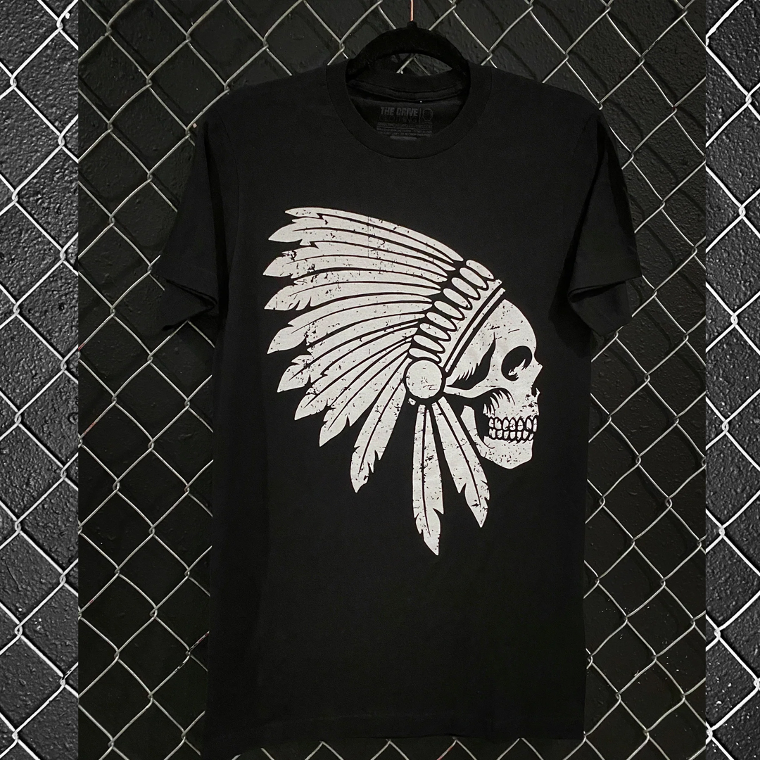 APACHE Men's Short Sleeve  Printed T-shirt-