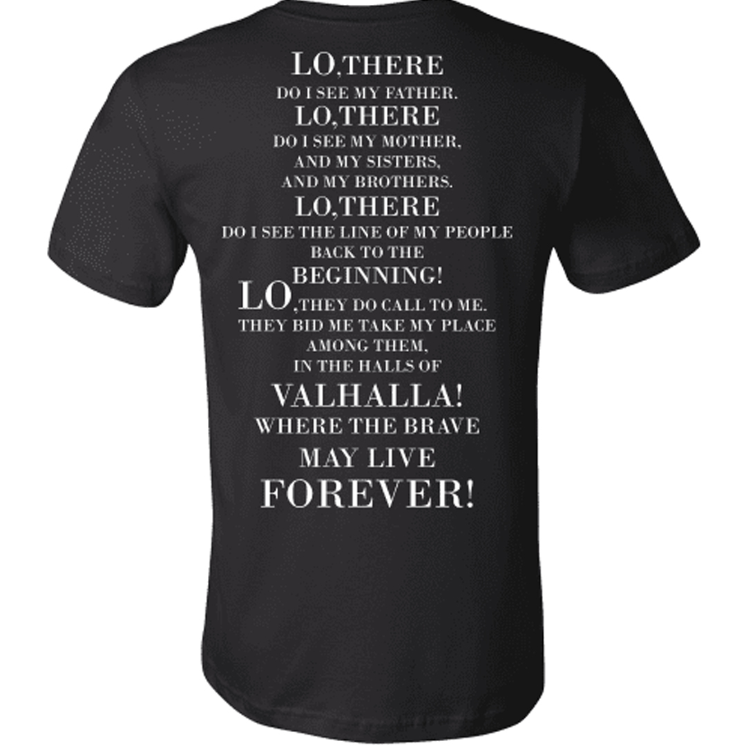 VIKING LO THERE Men's Short Sleeve  Printed T-shirt-