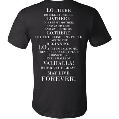 VIKING LO THERE Men's Short Sleeve  Printed T-shirt-