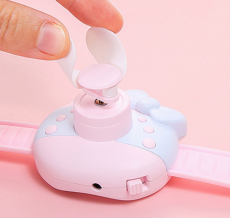 USB rechargeable watch fan for a good friend