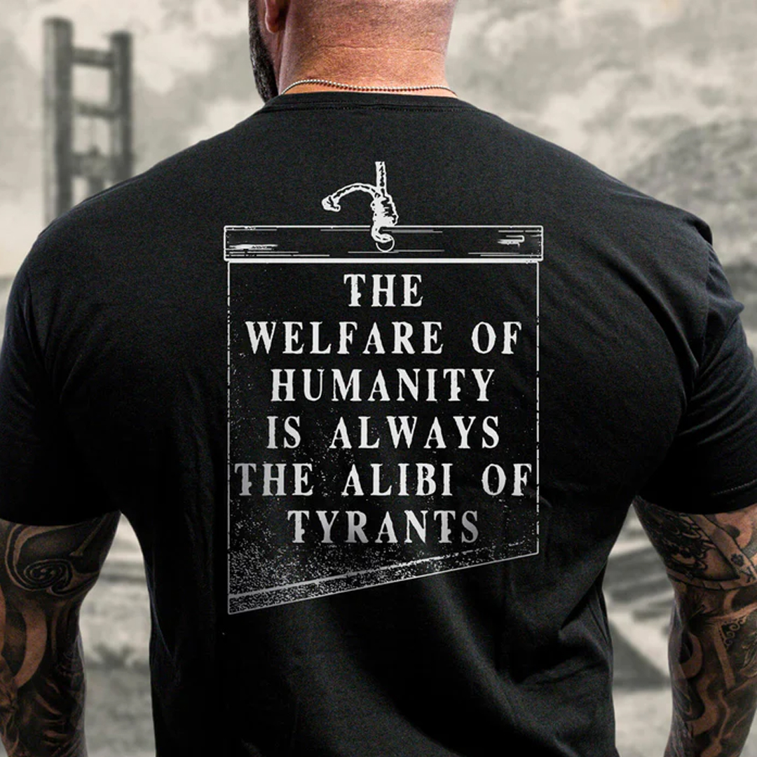 TYRANTS Men's Short Sleeve  Printed T-shirt-