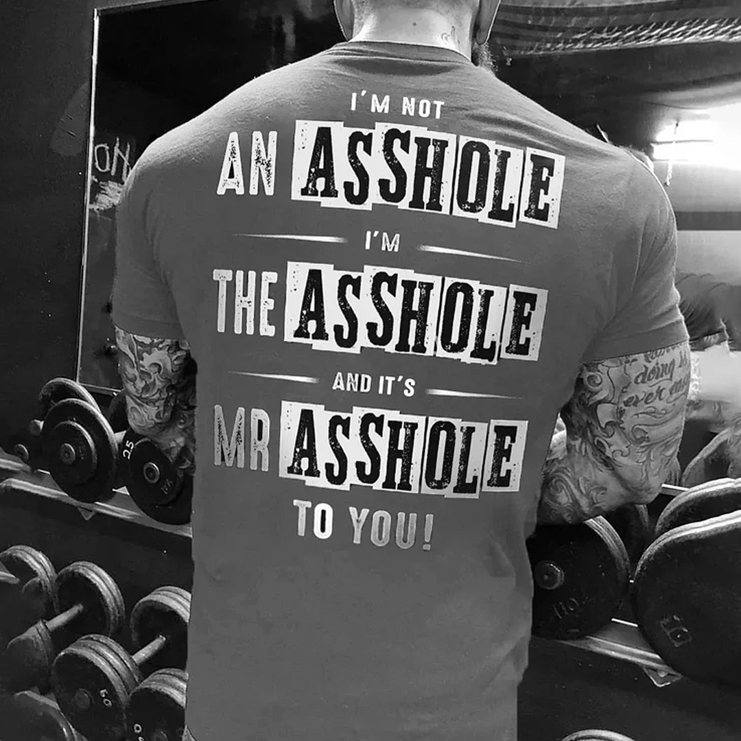 I'M Not The Ash Men's Short Sleeve  Printed T-shirt-