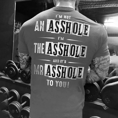 I'M Not The Ash Men's Short Sleeve  Printed T-shirt-