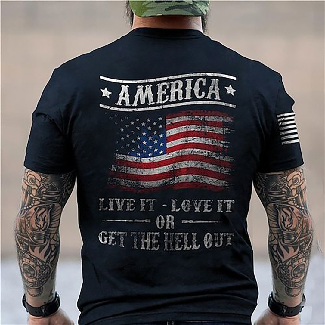 I just want to have the unprotected air men's printed t-shirt again