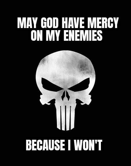 May God Have Mercy On My Enemies Because I Won't Men's Short Sleeve  Printed T-shirt-