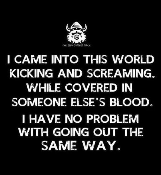 I Came Into This World Kicking And Screaming Men's Short Sleeve  Printed T-shirt-