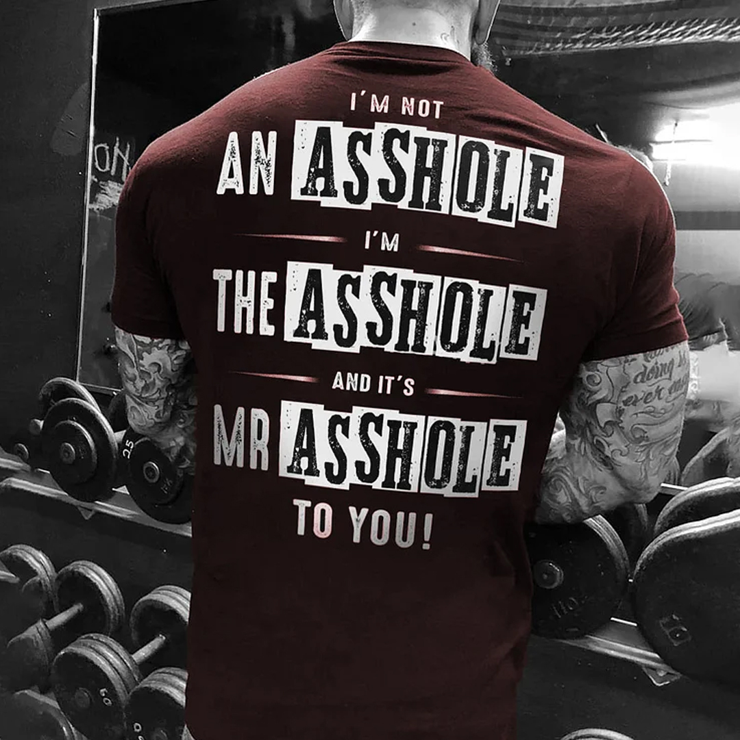 I'M Not The Ash Men's Short Sleeve  Printed T-shirt-