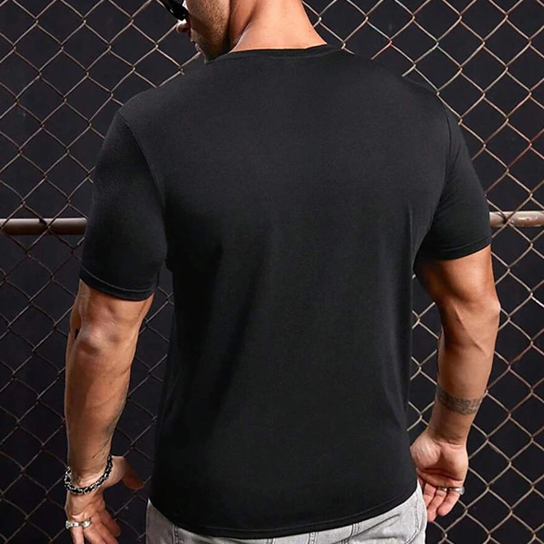 I'M My  Own Hero Men's Short Sleeve  Printed T-shirt-