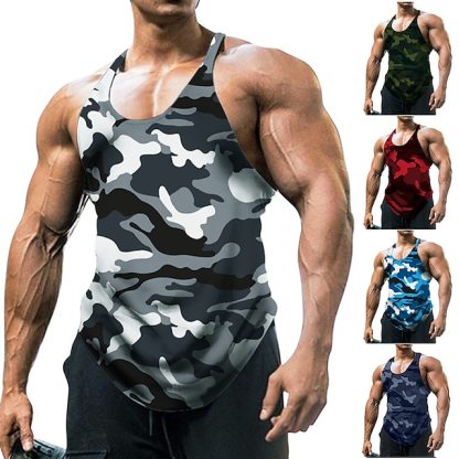 Men's  Tank Top-camouflage series