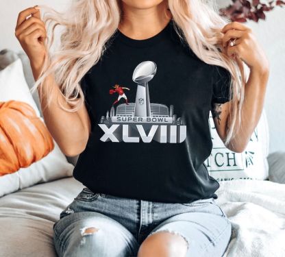 Super Bowl 2024 T-shirt, American Football Shirt, Celtic-Boston Gifts, Philadelphia-Kansas City Tee-Super soft and comfortable T-Shirt.