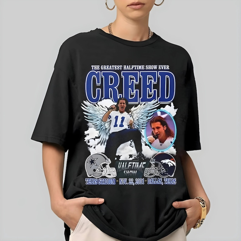 Creed Band Fan Shirt, Summer Of '99 Concert Shirt, The Greatest Halftime Show Ever Creed Shirt, 2024 Music Concert Tee, Gift For Fan