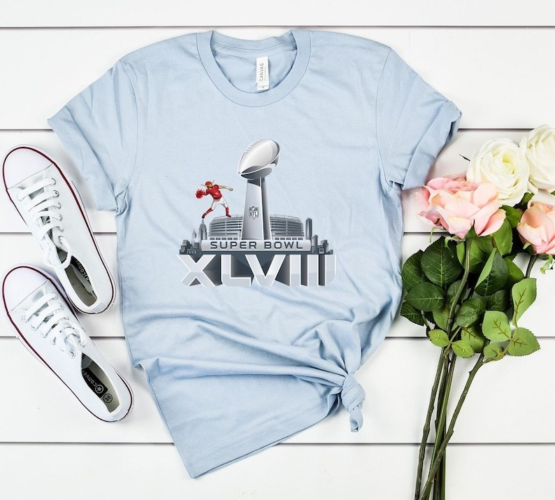 Super Bowl 2024 T-shirt, American Football Shirt, Celtic-Boston Gifts, Philadelphia-Kansas City Tee-Super soft and comfortable T-Shirt.