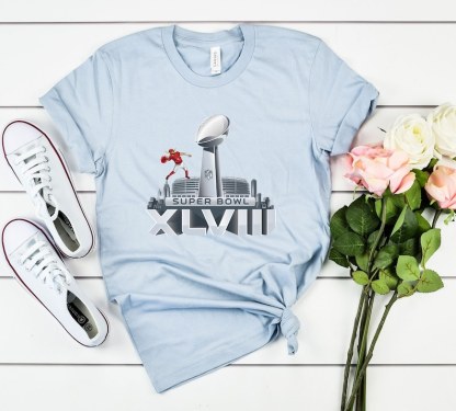 Super Bowl 2024 T-shirt, American Football Shirt, Celtic-Boston Gifts, Philadelphia-Kansas City Tee-Super soft and comfortable T-Shirt.