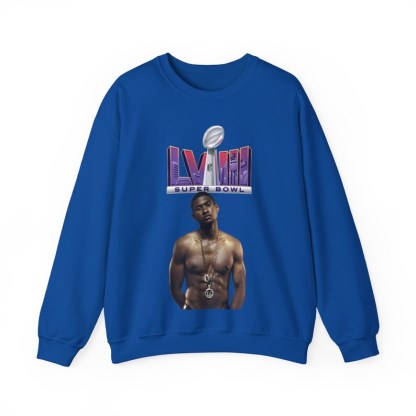 Usher Superbowl Halftime Show Unisex Heavy Blend Crewneck Sweatshirt 3 | Confessions | Yeah! | RnB Music | 90's 2000's R&B | My Way