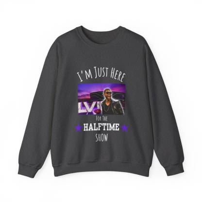 Just Here for Usher!  Super Bowl Halftime Show 2024-  Unisex Heavy Blend�?Crewneck Sweatshirt