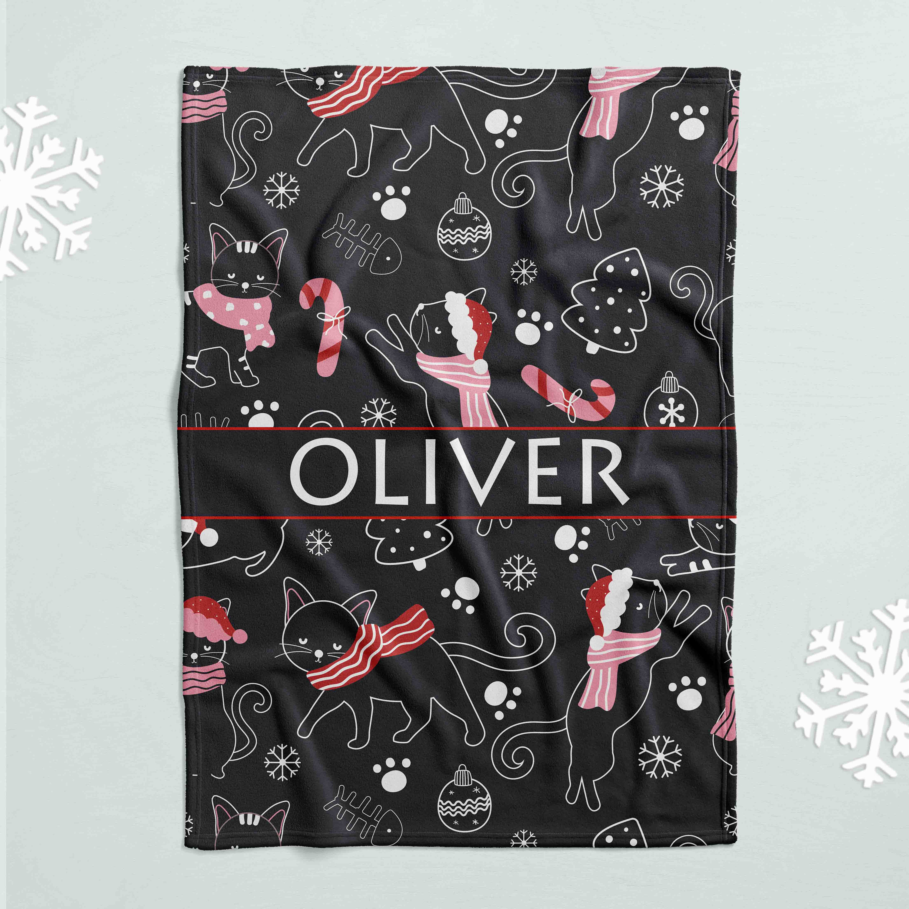 Personalized Lovely Kid Christmas Blanket for Comfort & Unique | BKKid75