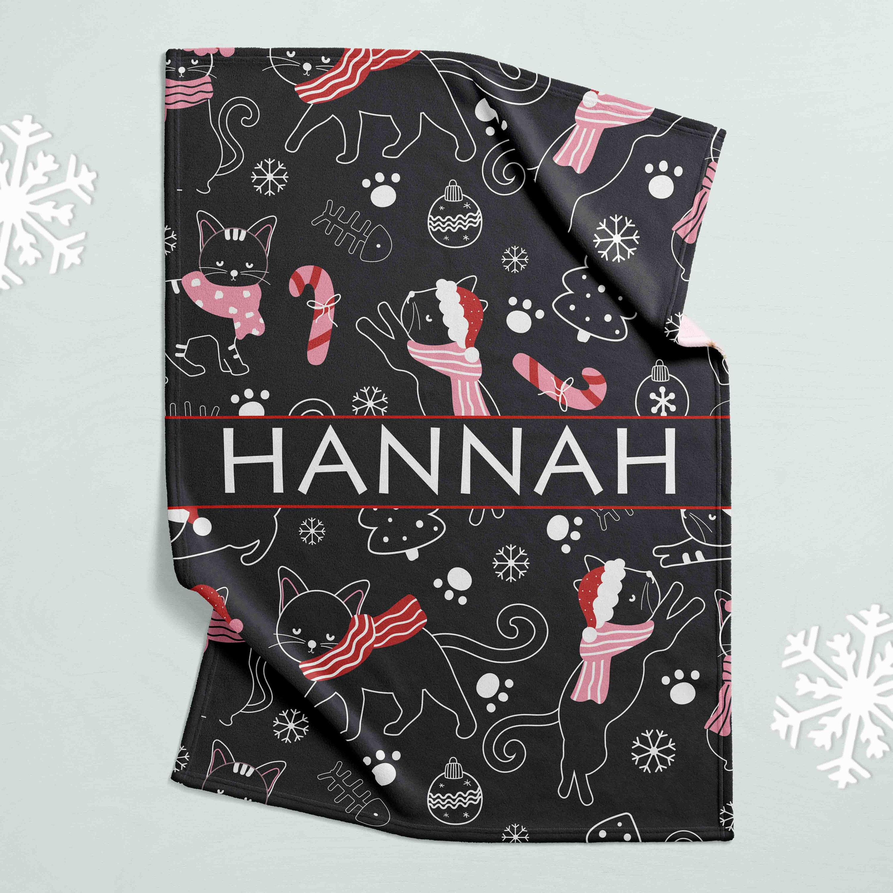 Personalized Lovely Kid Christmas Blanket for Comfort & Unique | BKKid75