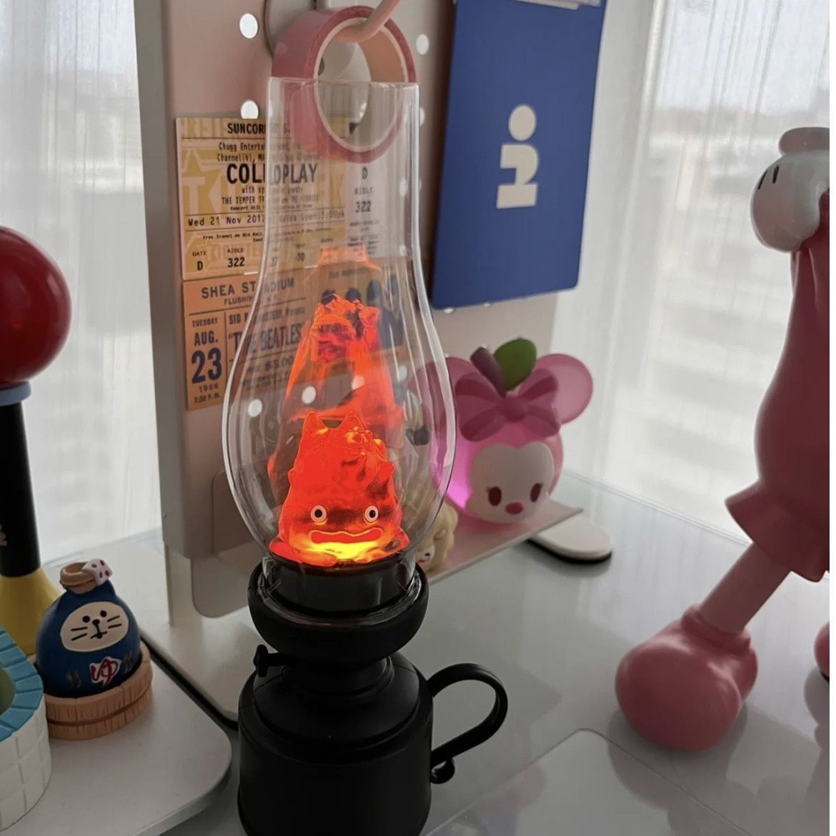 Calcifer night light-Send battery