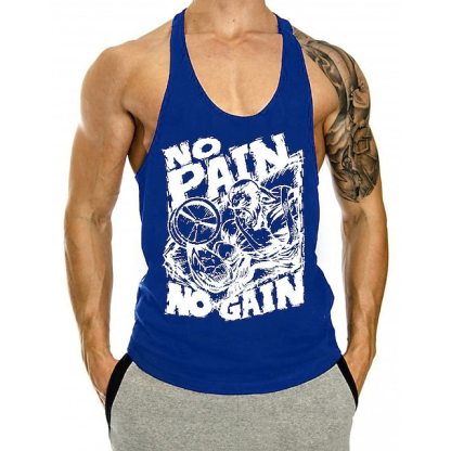 NO PAIN NO GAIN-Men's  Tank Top