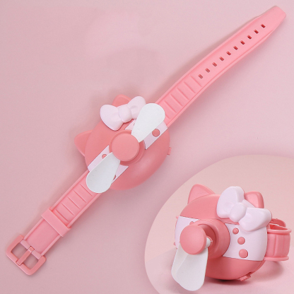 USB rechargeable watch fan for a good friend