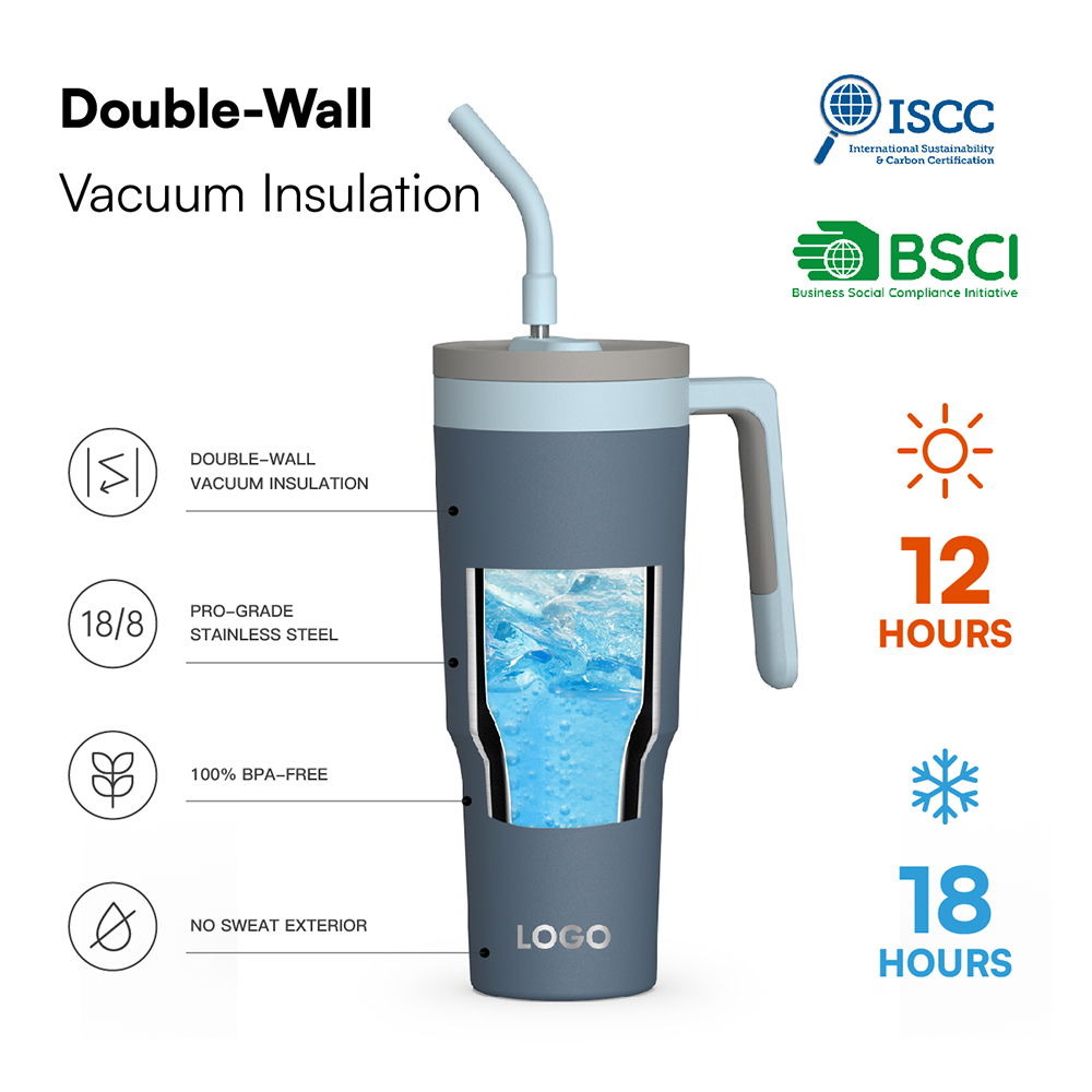 40oz Tumbler water bottle Custom wholesale Thermos cup factory stainless steel insulated water bottle same as stanely