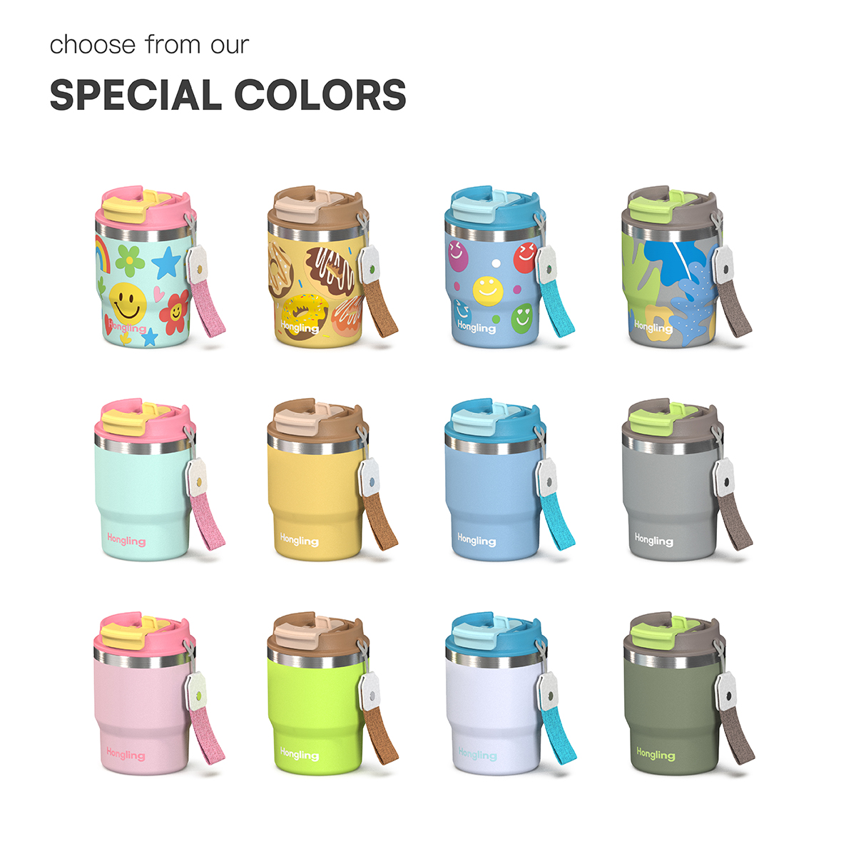 Certified Quality Premium Stainless Steel Vacuum Insulated Coffee Tumbler 360ml coffee mugs Capacity Modern Compact Portable for Travel water bottle manufacturer