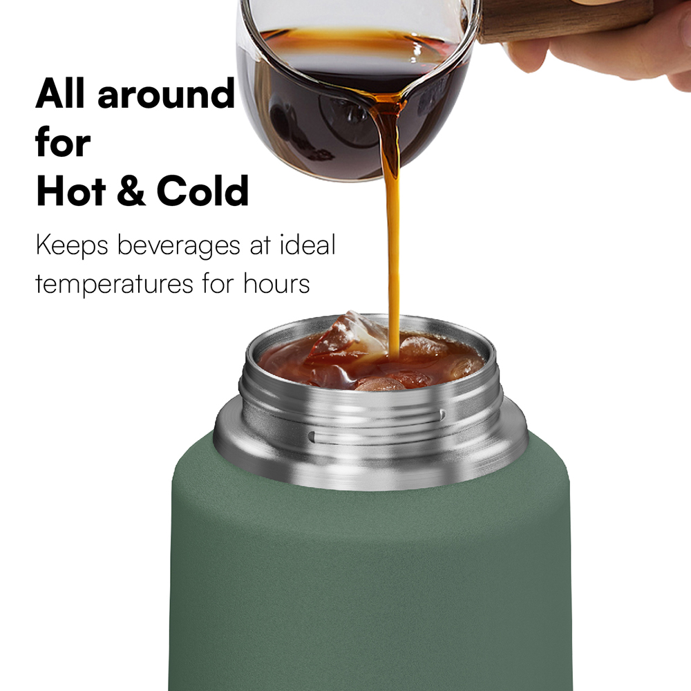 32oz/40oz Cup holder friendly design water bottle