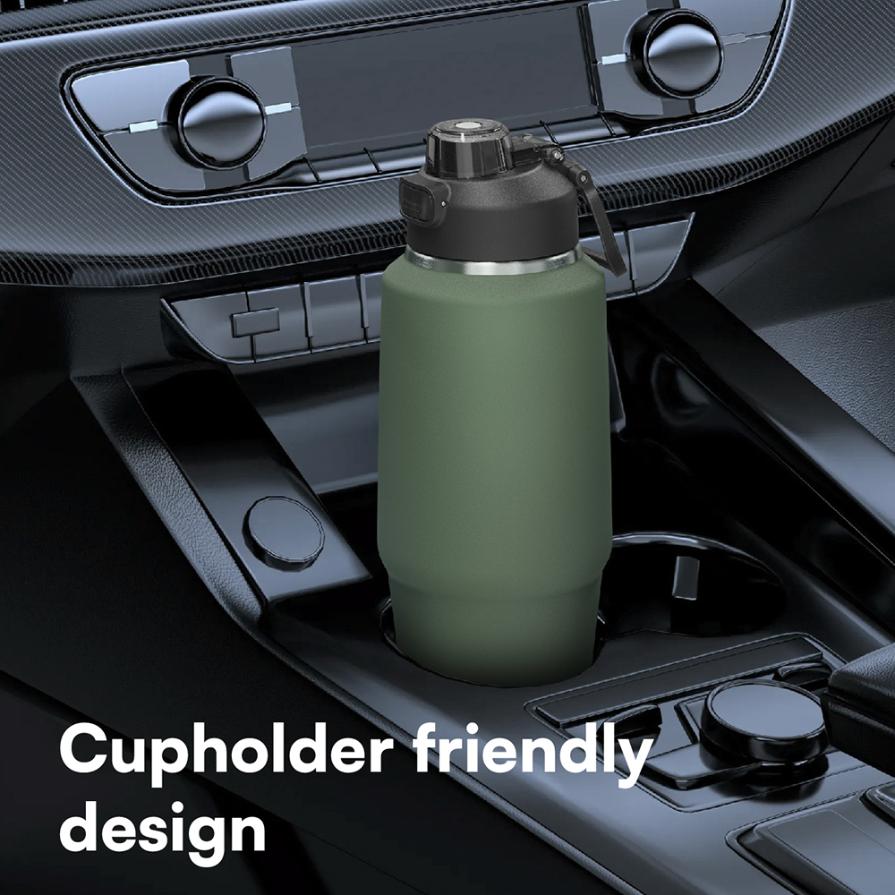 32oz/40oz Cup holder friendly design water bottle