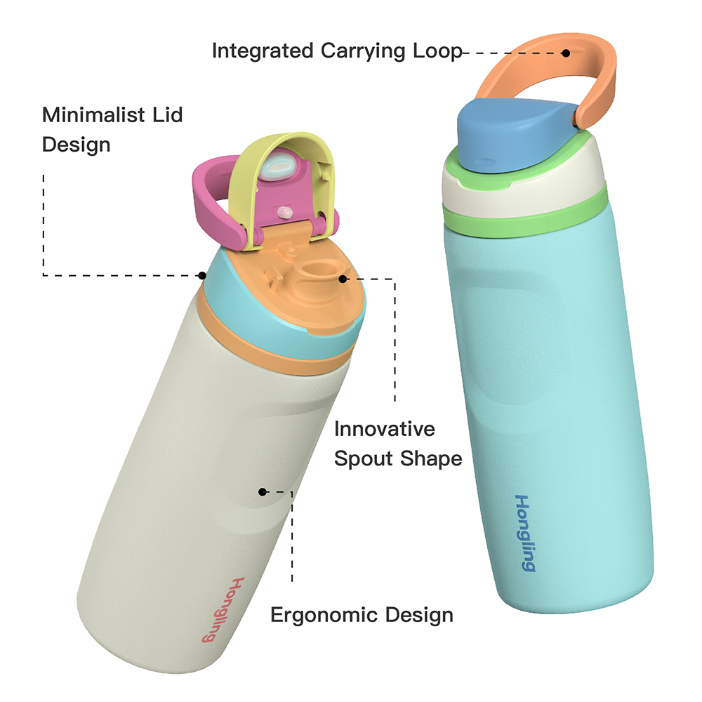 water bottle stainless steel insulated water bottle same as owala Stanley double wall thermos gift kid是