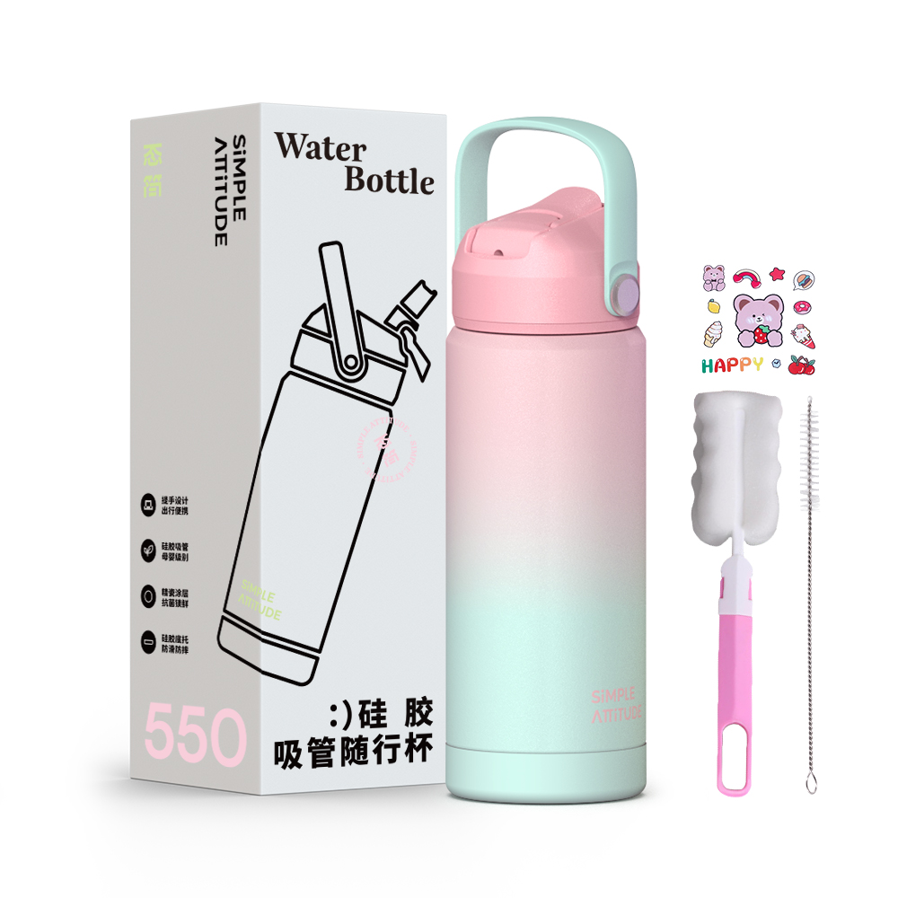 Custom wholesale water bottle 18D Sports bottle Double wall thermos bottle Custom insulated water bottle Vacuum flask supplier