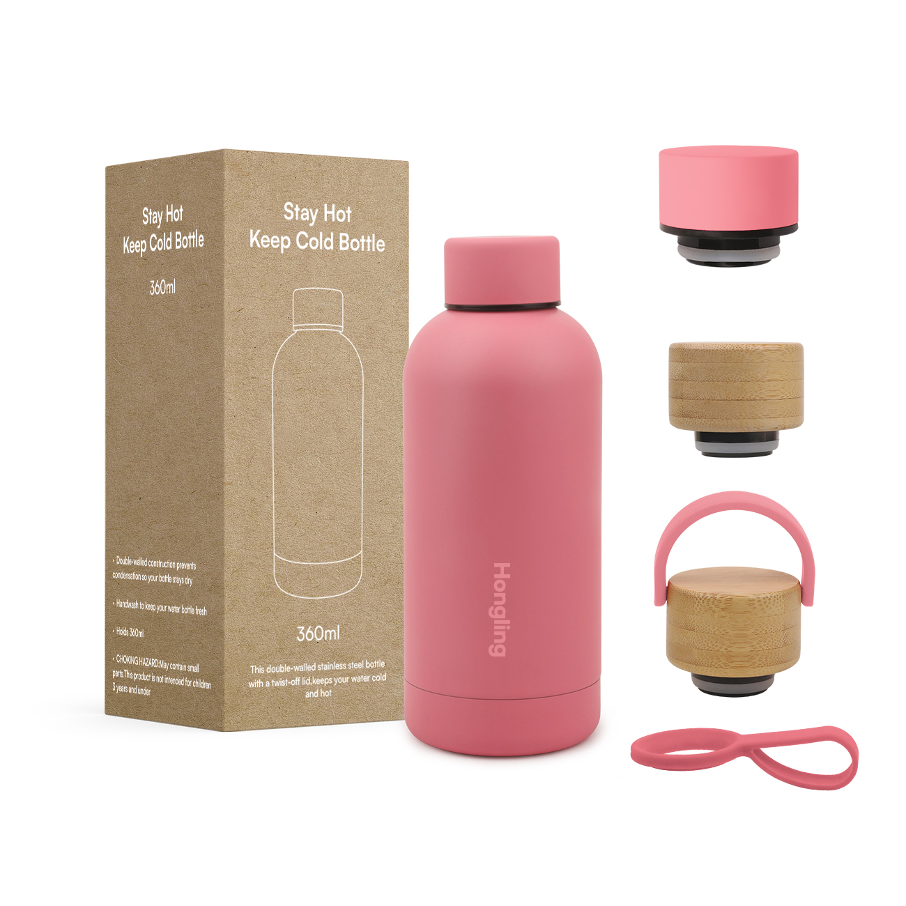 water bottle narrow-mouth bottle Superior Quality Double Wall Stainless Steel Insulated Water Bottle Food Grade Material Convenient for Gym Use 