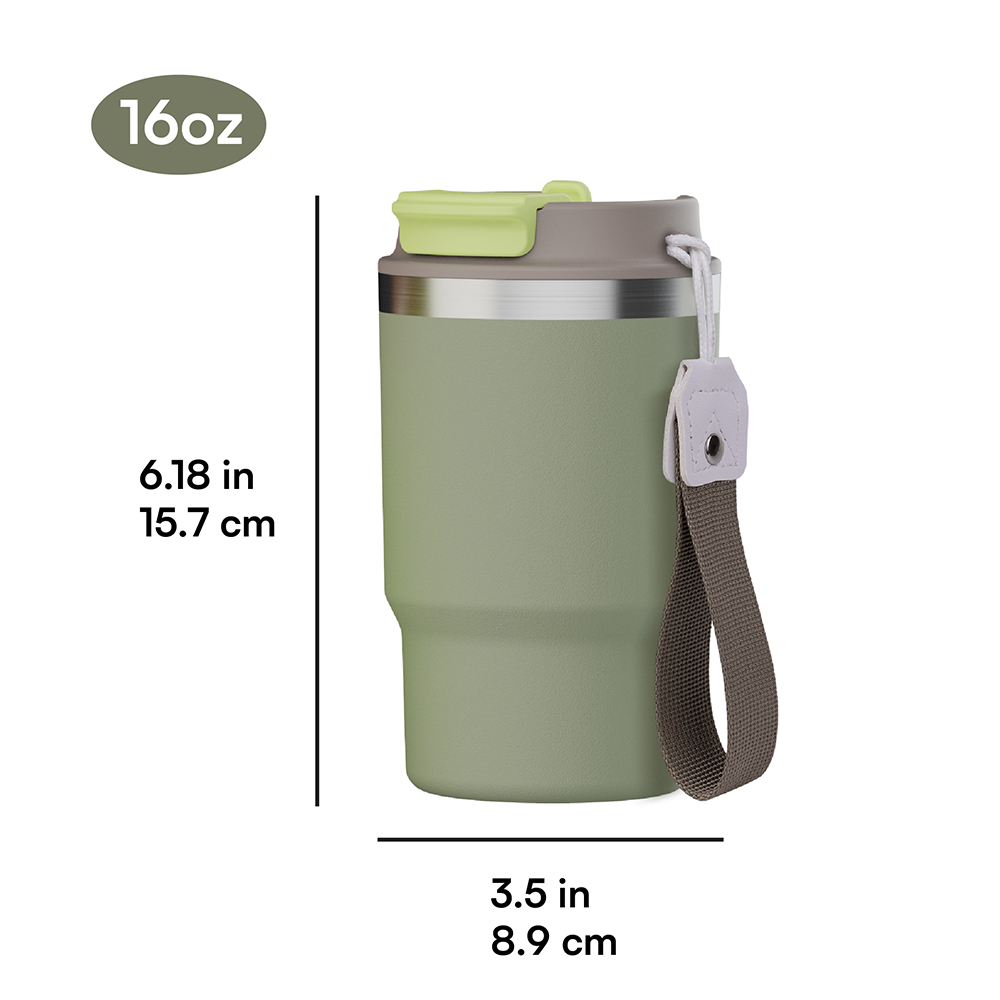 Coffee  Tumbler  2-in-1  multifunctional lid