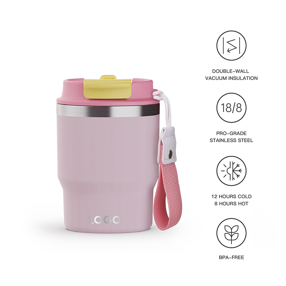 Coffee  Tumbler  2-in-1  multifunctional lid