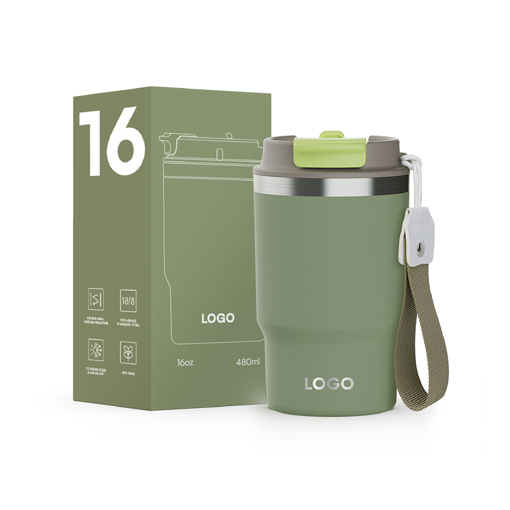 Coffee  Tumbler  2-in-1  multifunctional lid