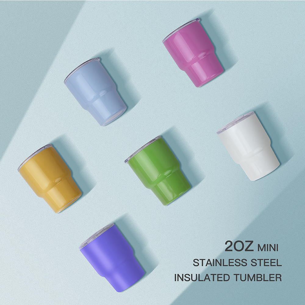 Mini 2oz Coffee Tumblers Small But Mighty Espresso Cups, Stackable Cups.