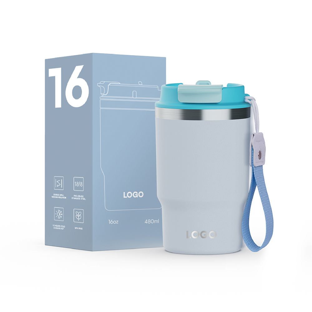 Coffee  Tumbler  2-in-1  multifunctional lid
