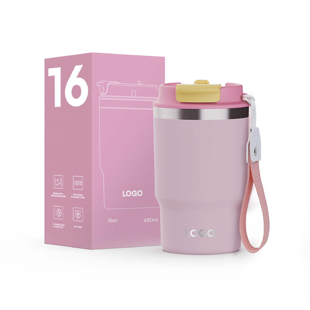 Coffee  Tumbler  2-in-1  multifunctional lid