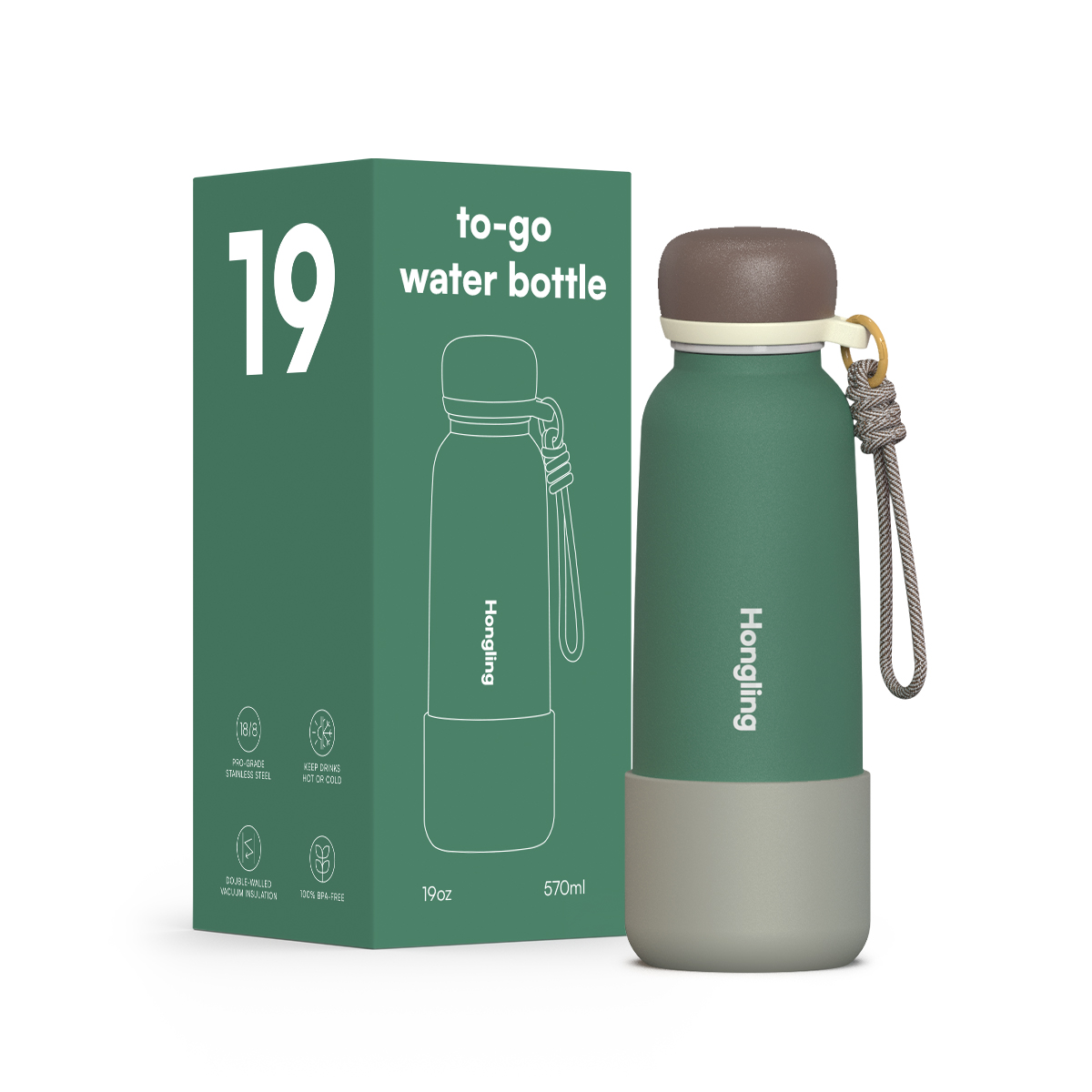 water bottle new to-go water bottle