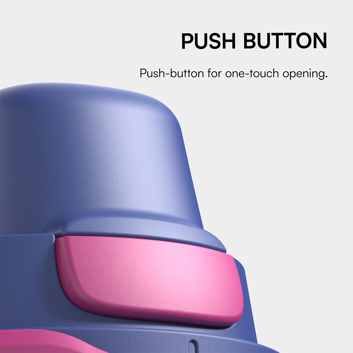Patented Detachable Twist Duo Lid Water Bottle | 100% Easy Clean & Multi-Lid Interchangeable System