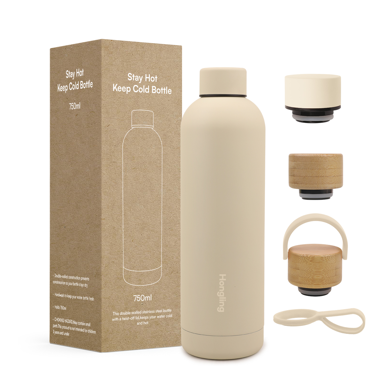 water bottle narrow-mouth bottle Superior Quality Double Wall Stainless Steel Insulated Water Bottle Food Grade Material Convenient for Gym Use 