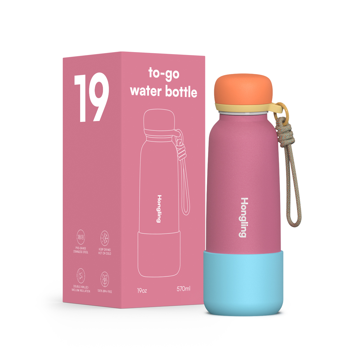 Wholesale Hot Selling Insulated Stainless Steel Vacuum Tumbler Flask Mug Vacuum Flask High Quality Water Bottle Manufacturer Thermos 