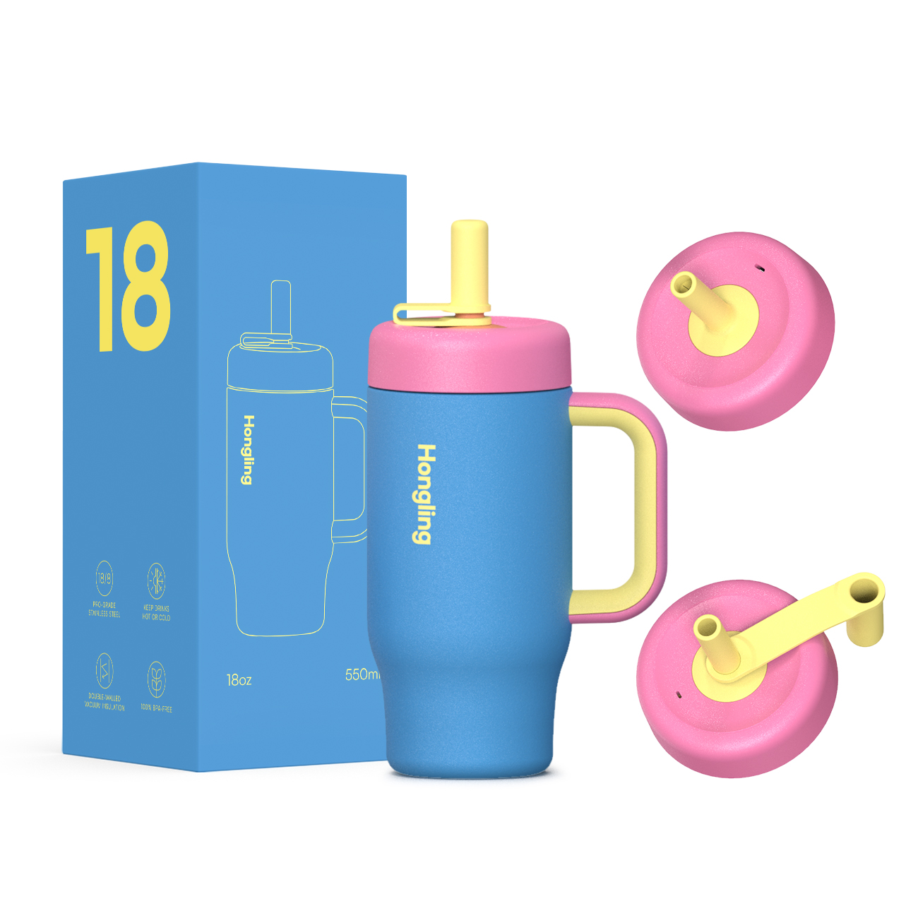 Kids water bottle Custom wholesale Water bottle manufacturer Double wall thermos bottle best kids thermos BPA free kids thermos