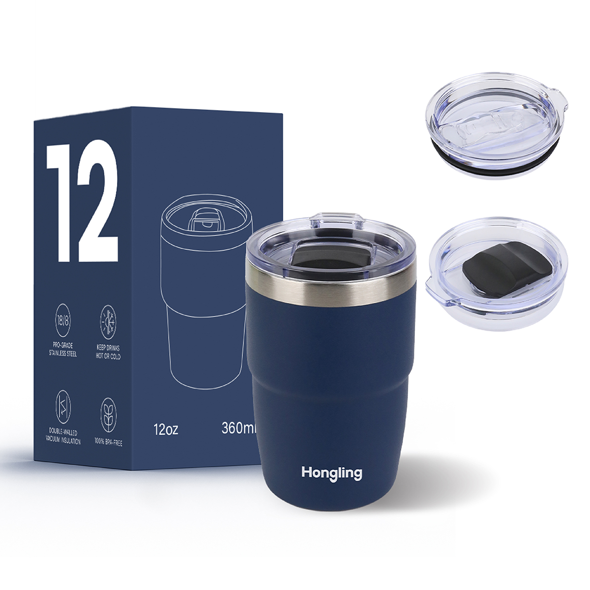Water Bottle 2026 Hot Sale 4oz/6oz/12oz Stainless Steel Double Wall Vacuum Insulated Eco-Friendly BPA Free Leak-Proof 6-12 Hours Thermal