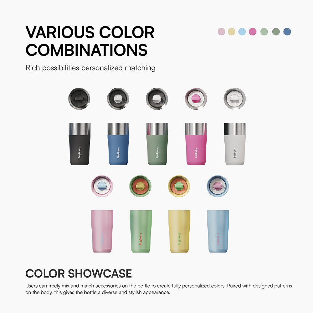  Coffee mug BPA-free Push-button coffee mug Completely sealed design Vacuum Insulated Mug for Coffee insulated water bottle manufacturer