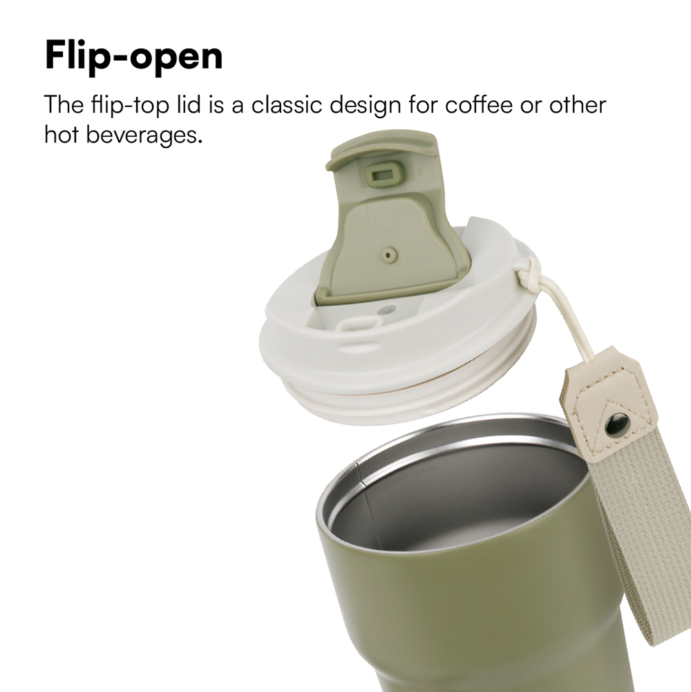 12oz Insulated Stainless Steel Coffee Tumbler Reusable Iced Coffee Cup