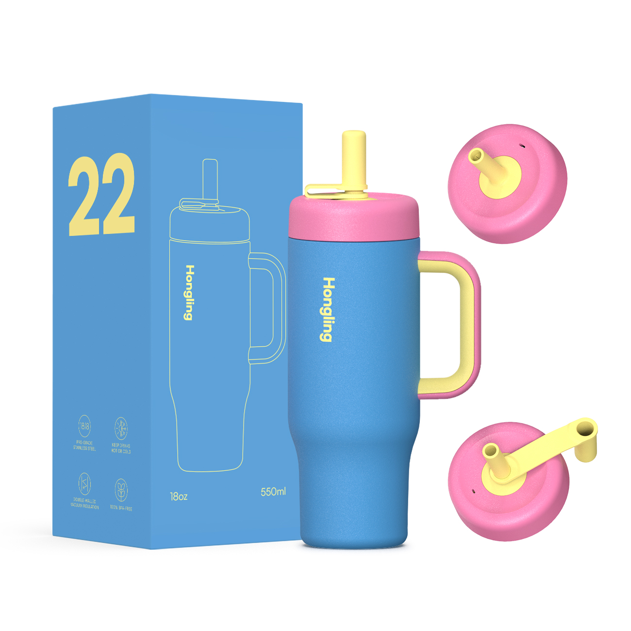 Kids water bottle Custom wholesale Water bottle manufacturer Double wall thermos bottle best kids thermos BPA free kids thermos