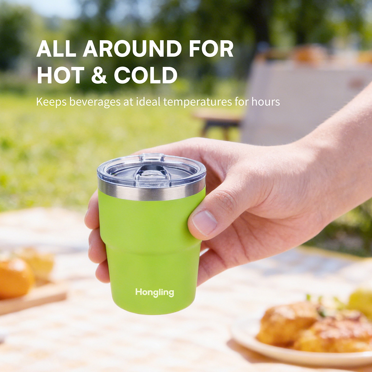 Water Bottle 2026 Hot Sale 4oz/6oz/12oz Stainless Steel Double Wall Vacuum Insulated Eco-Friendly BPA Free Leak-Proof 6-12 Hours Thermal